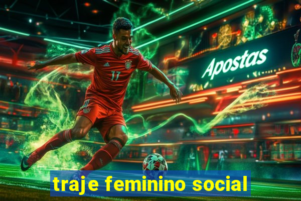 traje feminino social